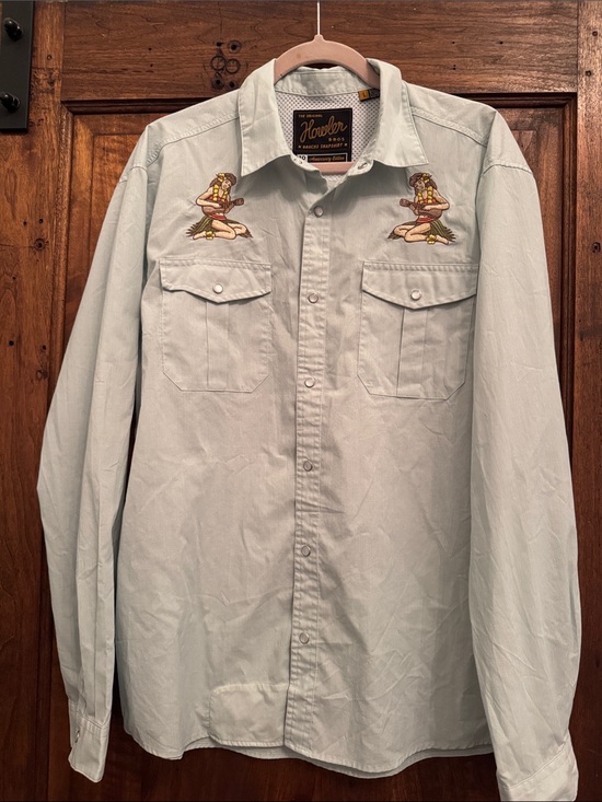 Howler Brothers Other - Howler Brothers 10-Year Anniversary Edition “Hula Girls” Gaucho Snapshirt